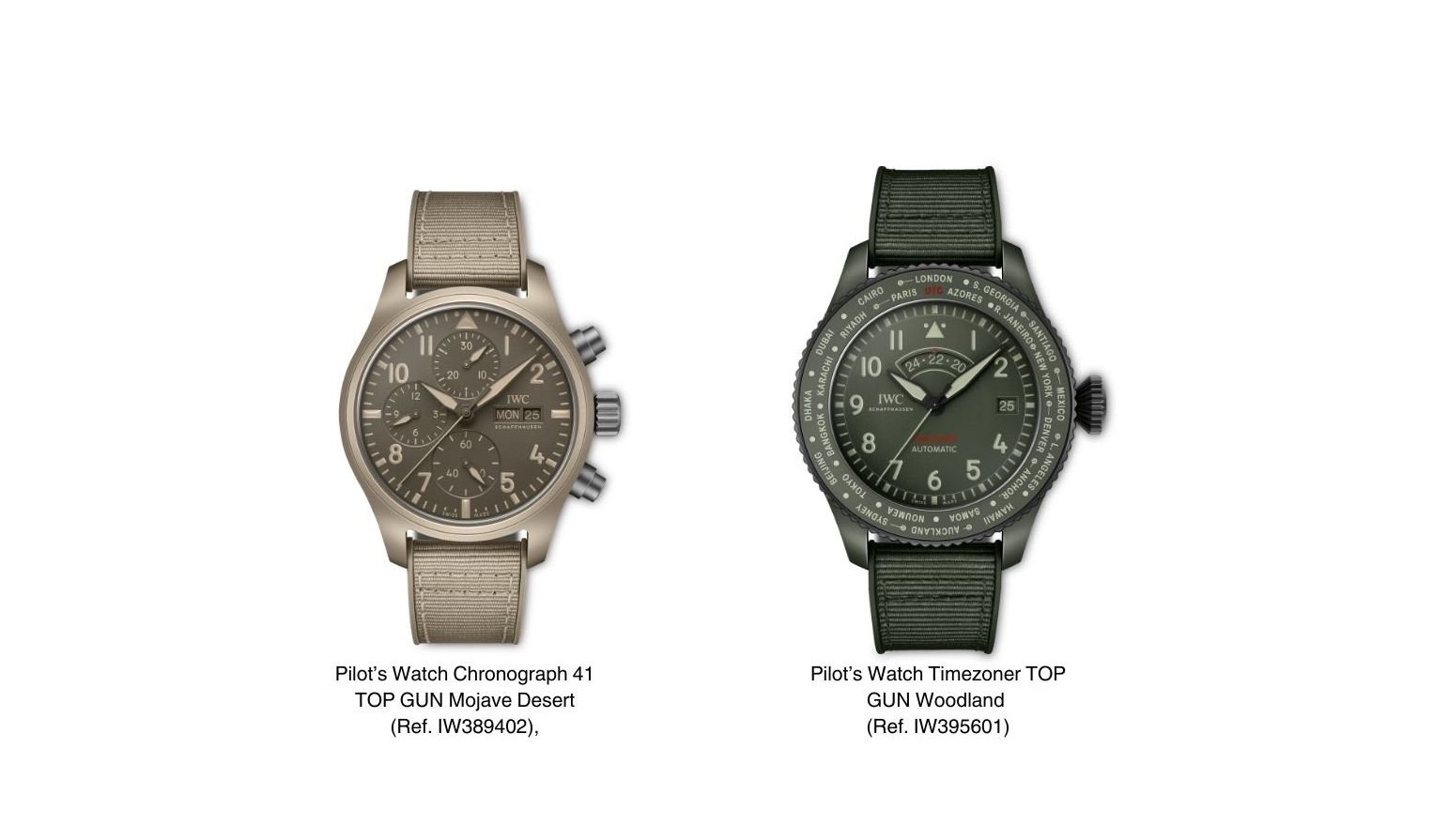 New Release Iwc S The Mojave Desert Pilot S Watch Chronograph And