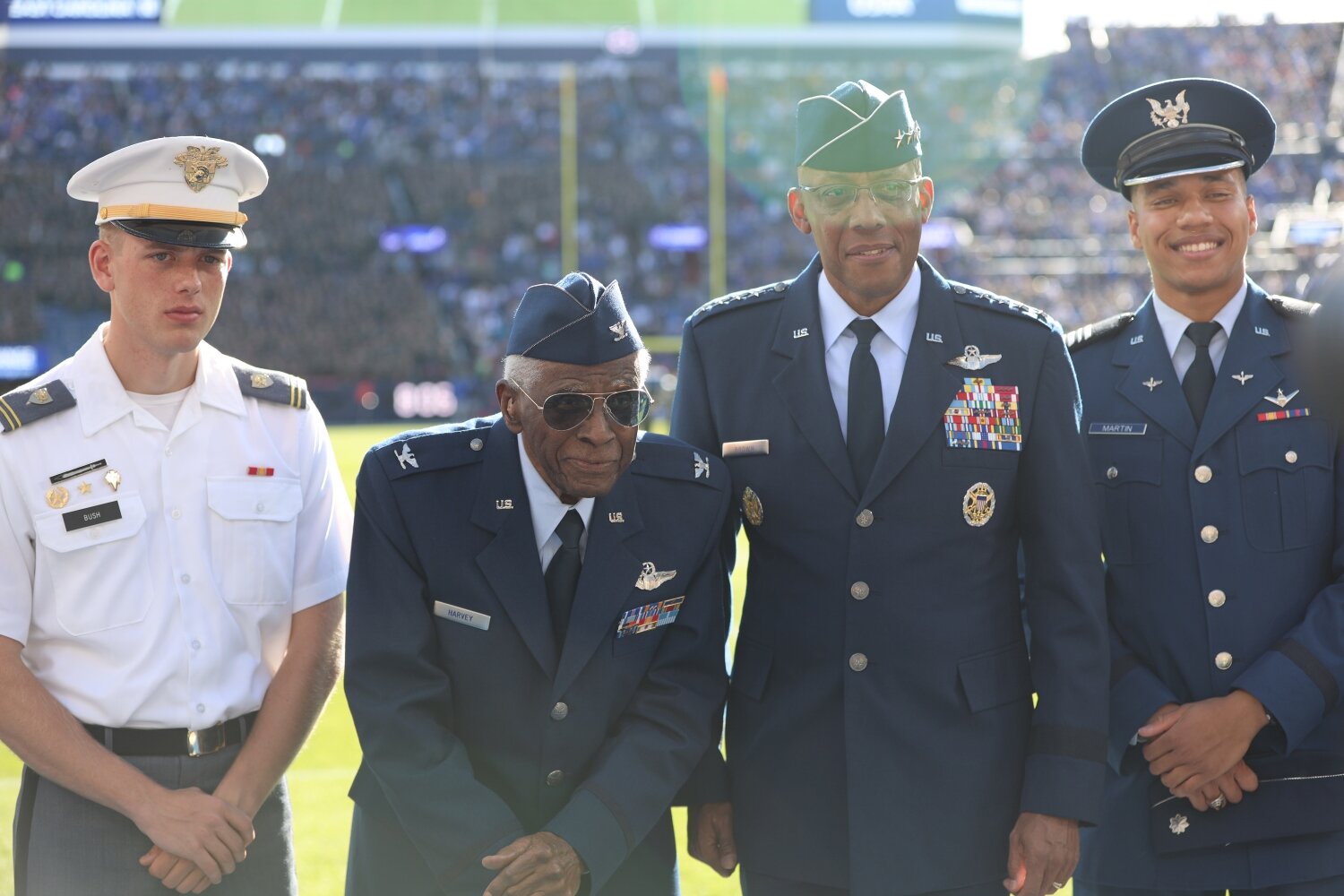 At 100 Years Old Former Tuskegee Airman Fighter Pilot Promoted To