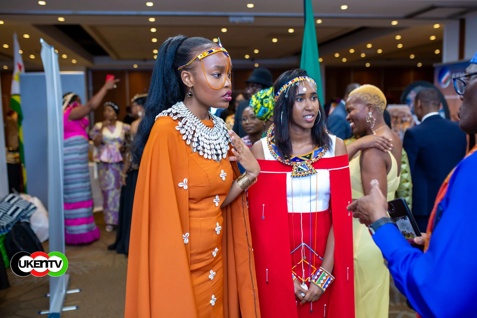 TEEM Foundation representatives engaging with community members at cultural event