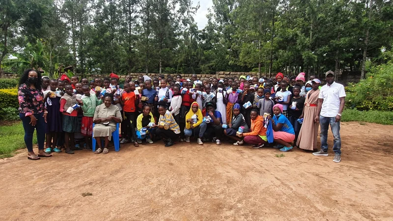 Large group photo of TEEM Foundation program participants and facilitators