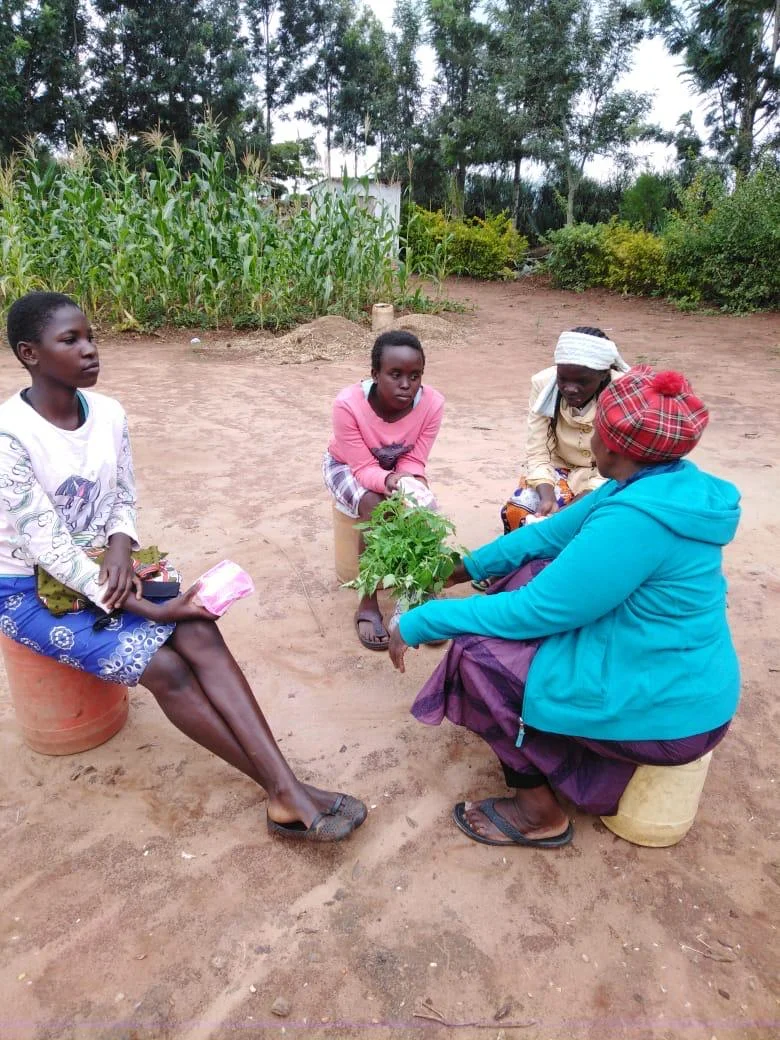 Wendano Programme participants engaged in learning activities and community building