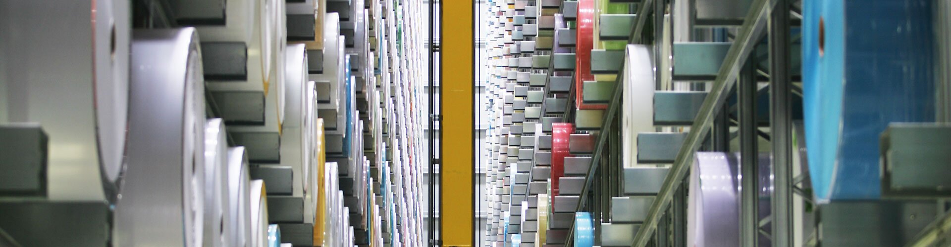 Mondi Neusiedler mother reel paper storage
