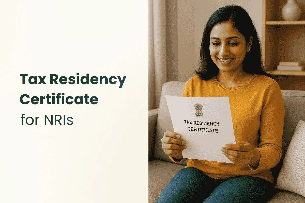 Tax Residency Certificate for NRIs:  Benefits & Application process