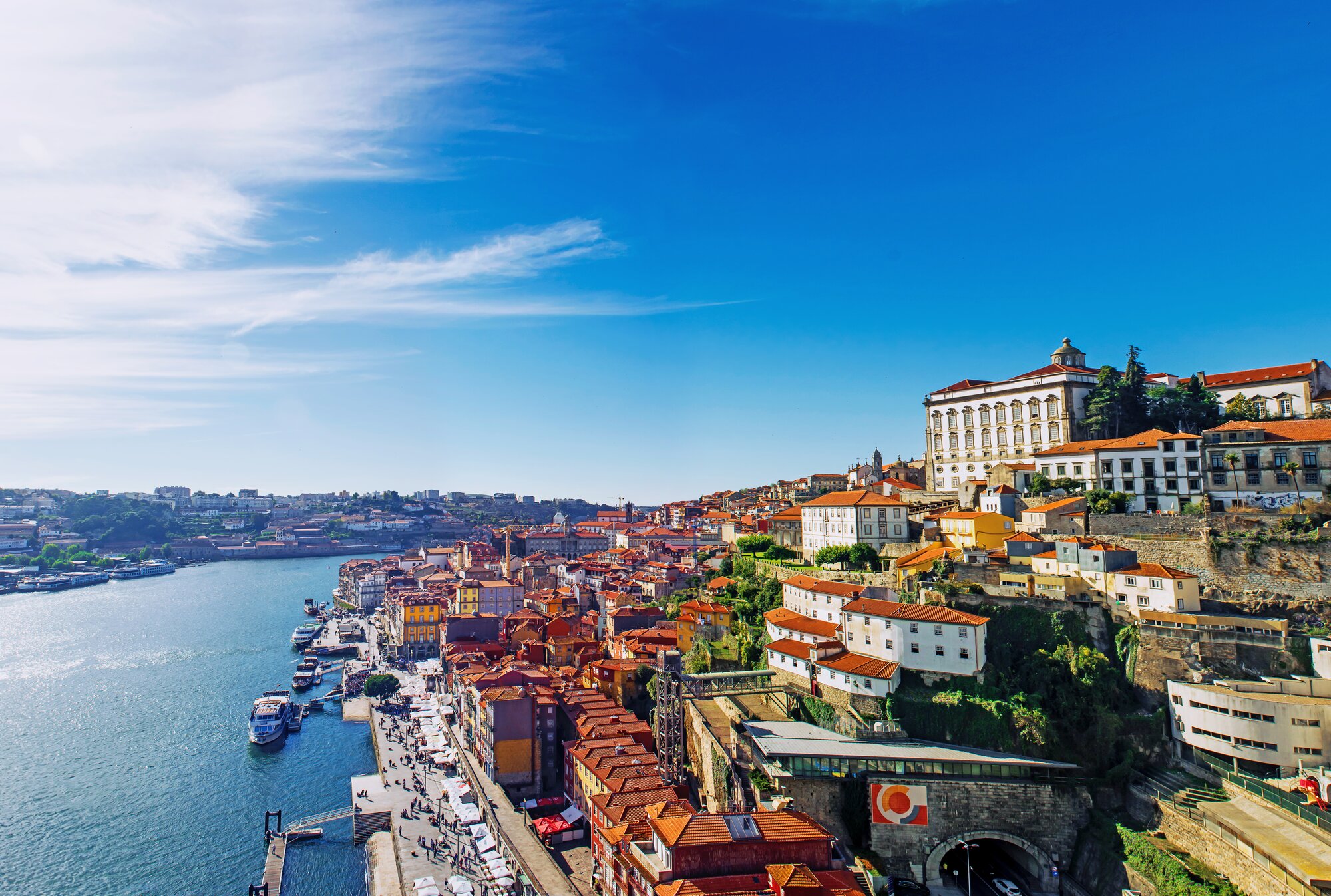 View of Porto and the Douro River region