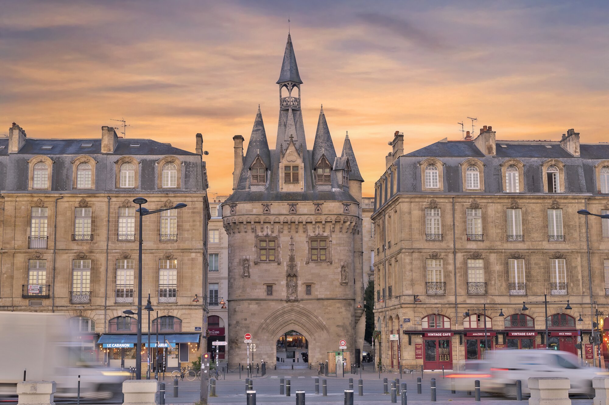 Castle in Bordeaux, France