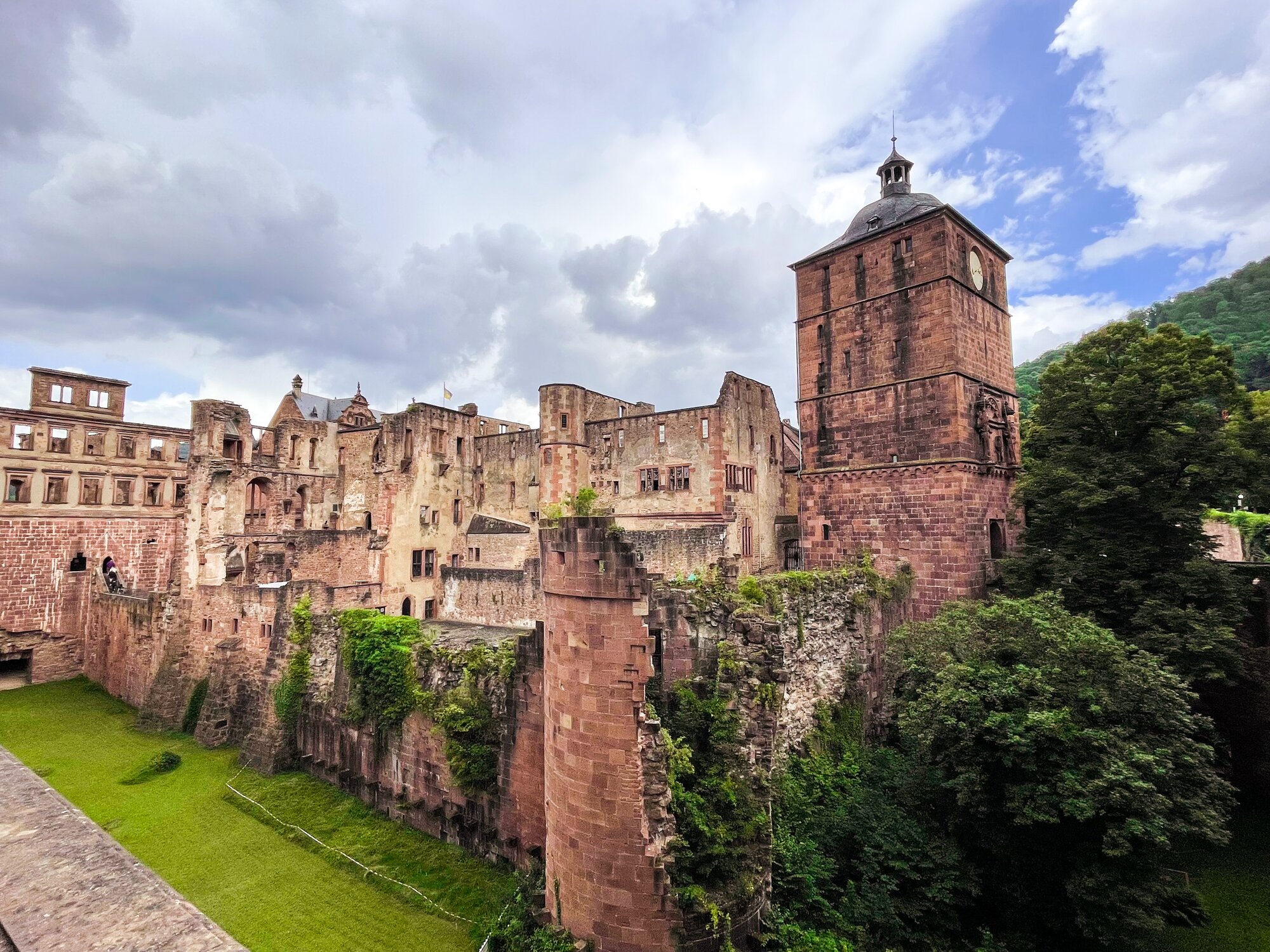 The Heidlberg fortress in Germany