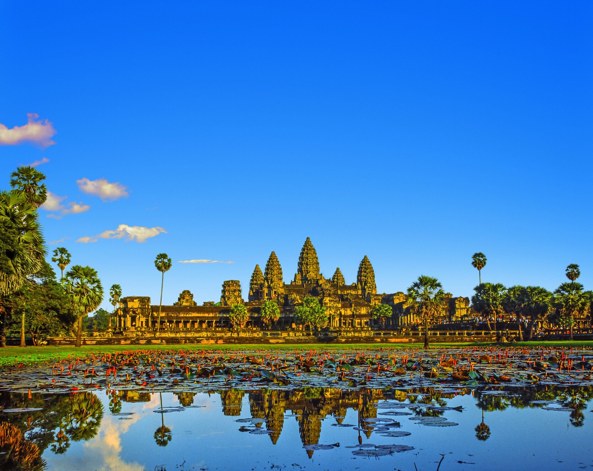 Hindu temple in Siem Reap Cambodia