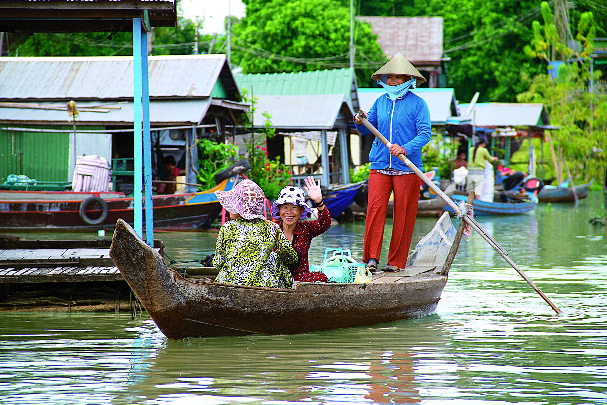 Floating Village in Mekong