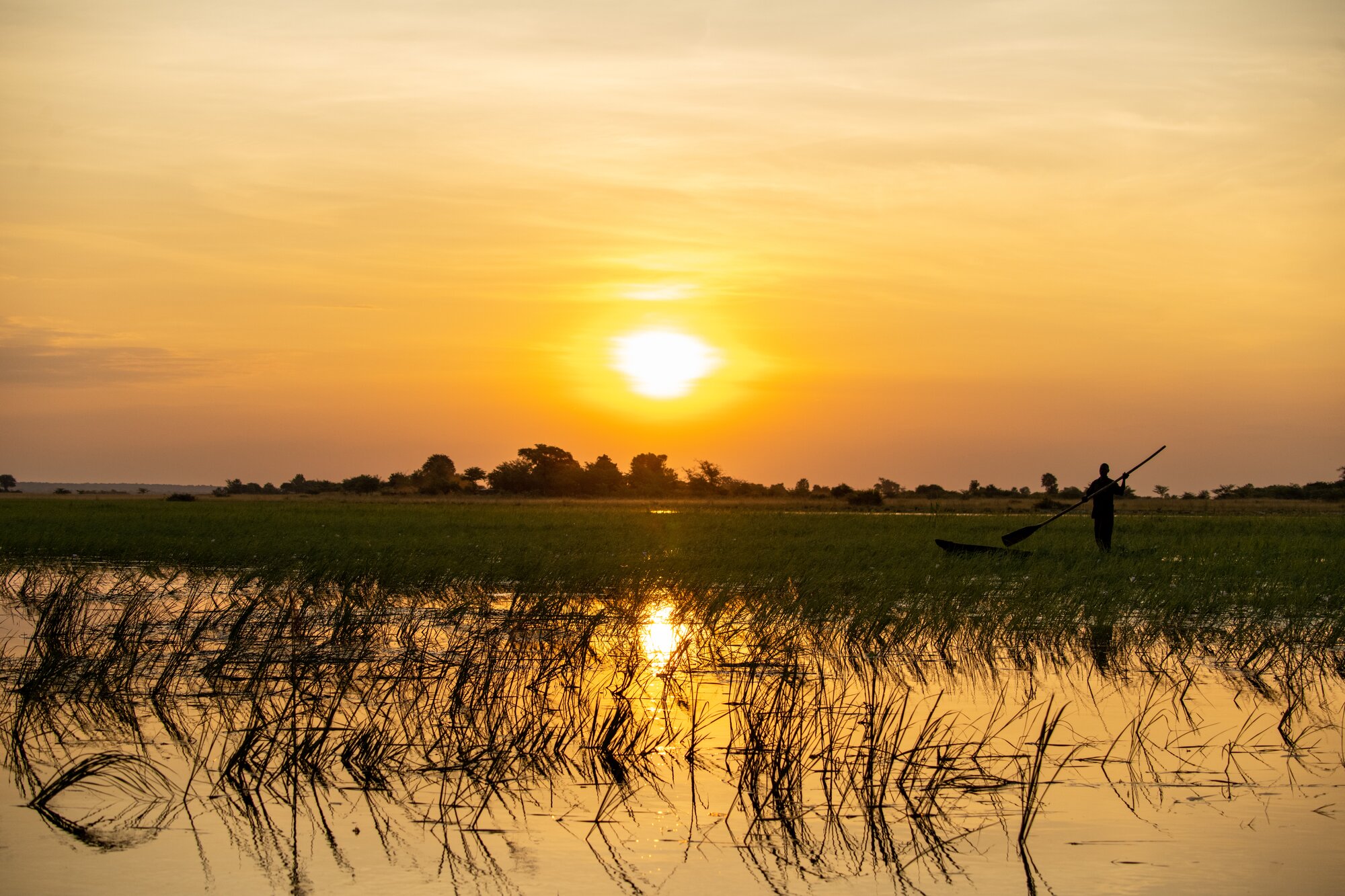 Sunsets in Africa
