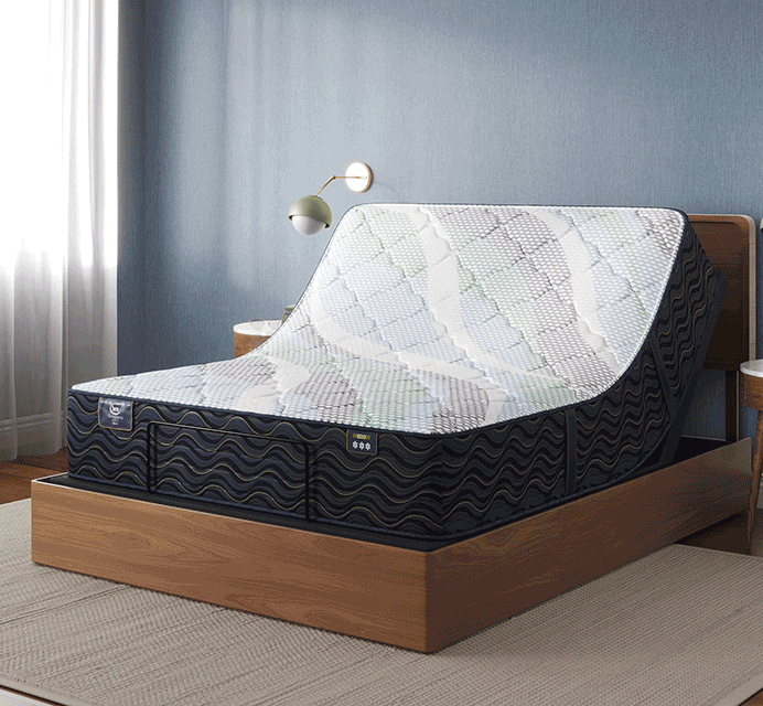 Serta and Kingsdown adjustable mattress set