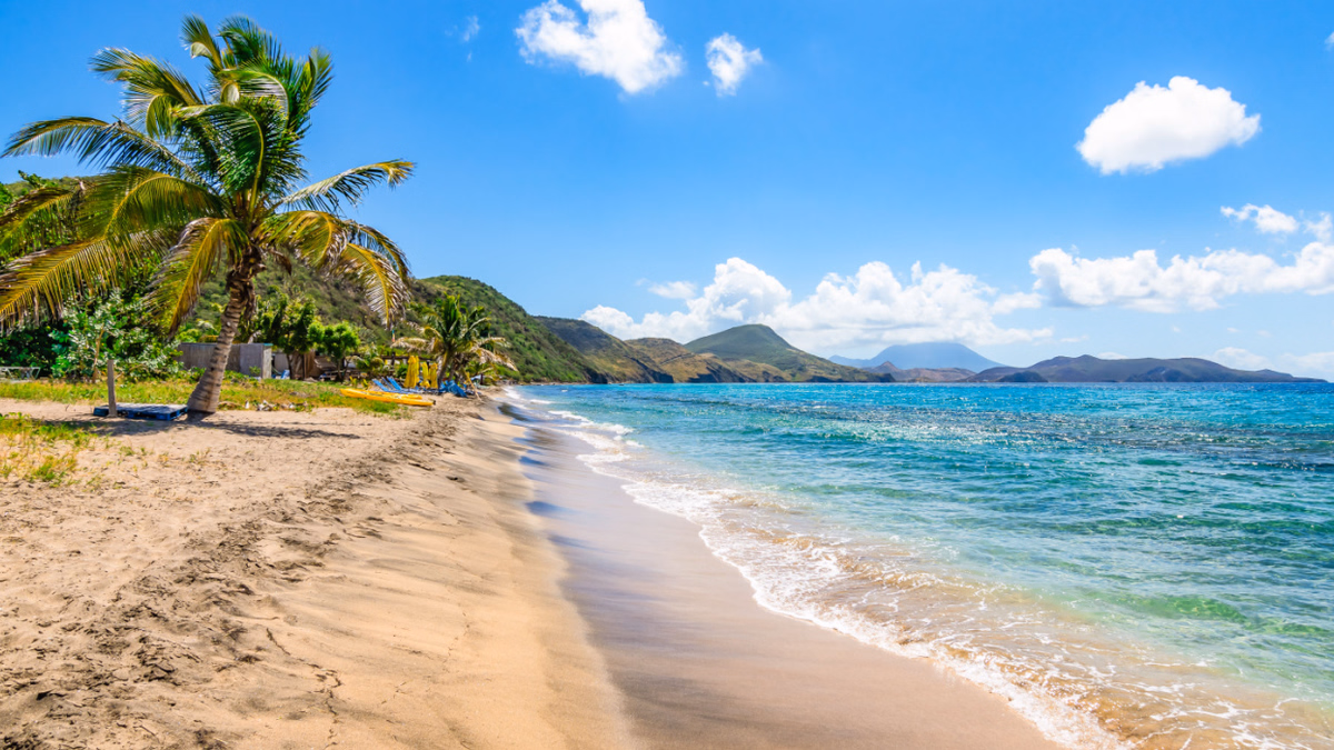 St Kitts & Nevis rainforest and coast