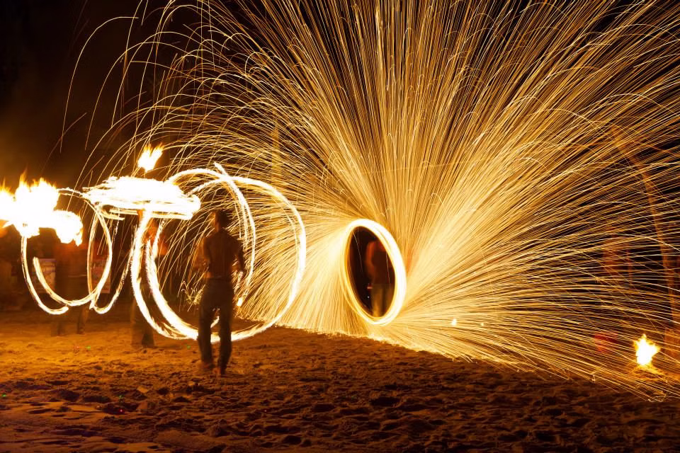 Traditional Fire Dance