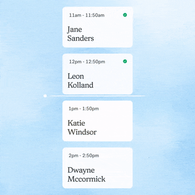 Integrated telehealth and scheduling interface demonstration