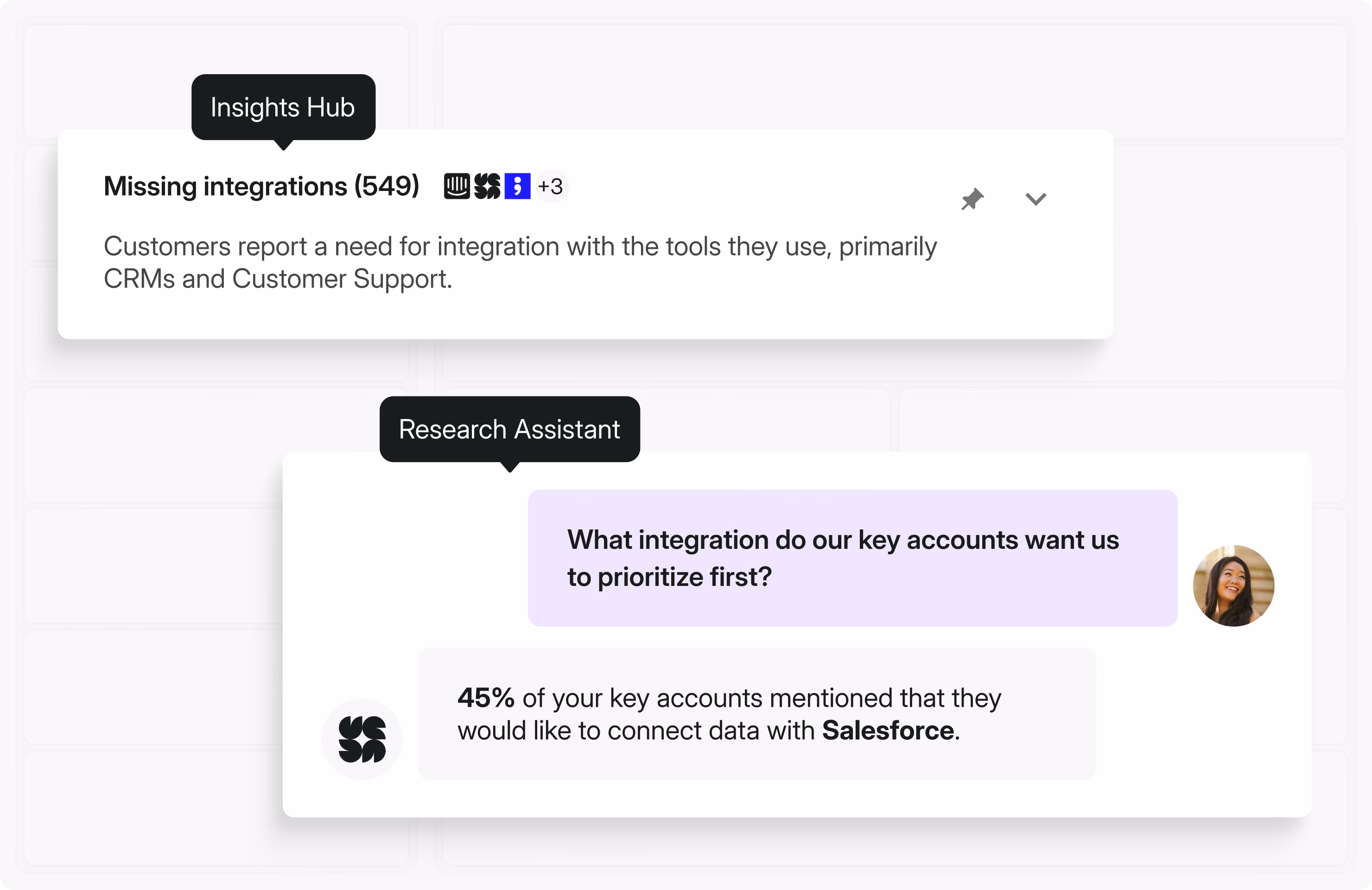 Feature showcase screenshot