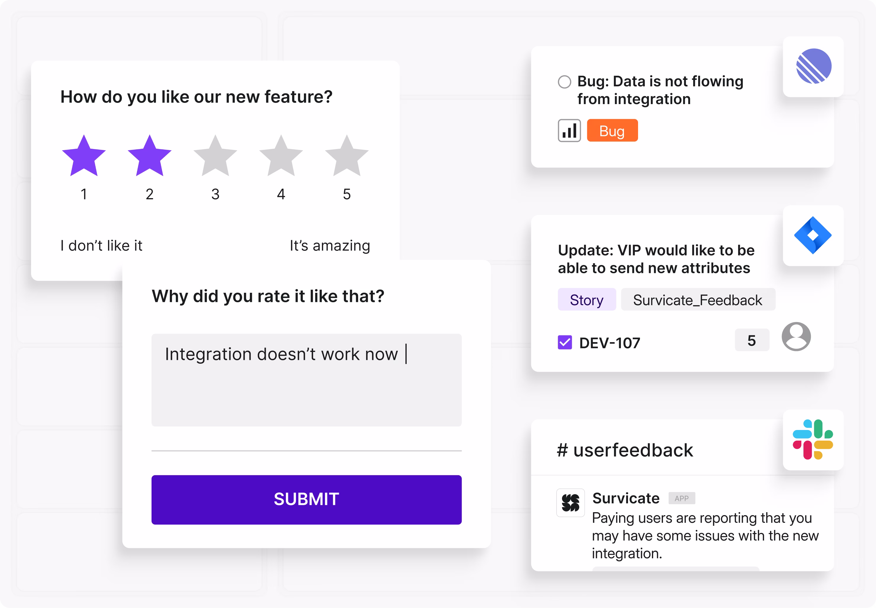 Feature showcase screenshot