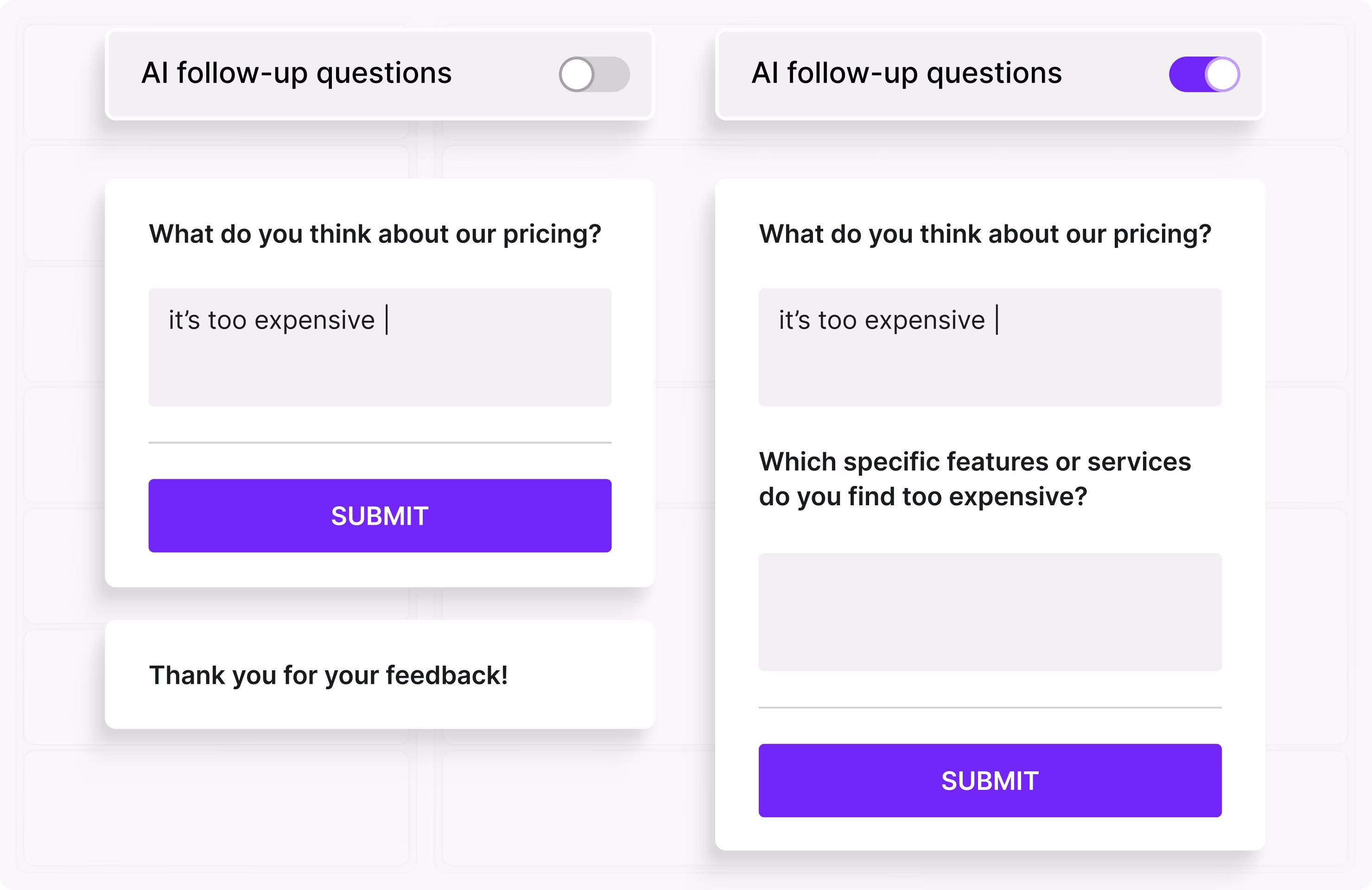 Feature showcase screenshot