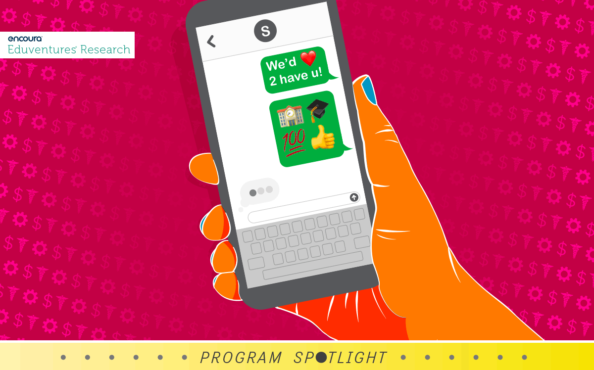 Who Are You Texting? Three Student Profiles for Better Program Marketing