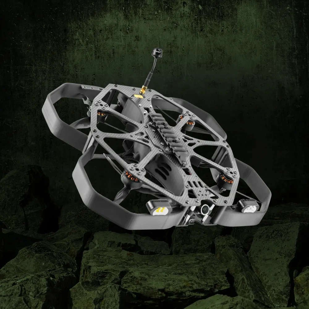Lumenier LightHawk Defender with carbon steel background
