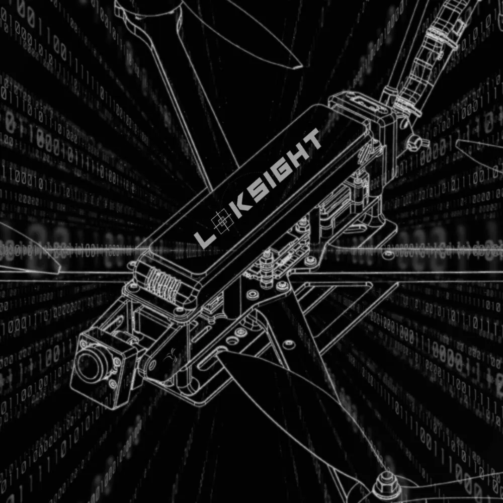 Lumenier NightHawk AttriX5 Drone on a US Army Landing Pad