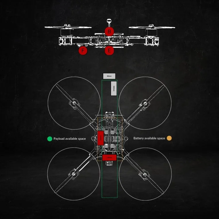 Lumenier NightHawk LithiX 10 dimensions