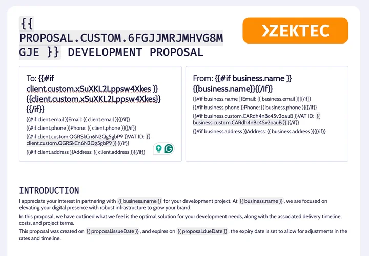 Plutio proposal template workflow