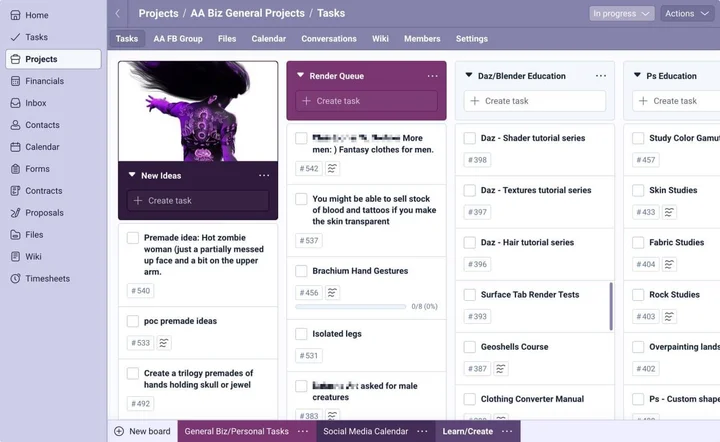 Cheri Lasota's Plutio setup