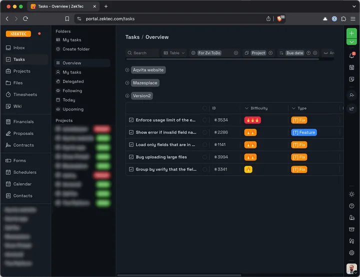 Zvi Karp's Plutio setup