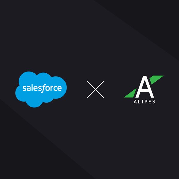 Salesforce logo x alipes logo