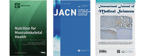 Journal covers of 3 studies