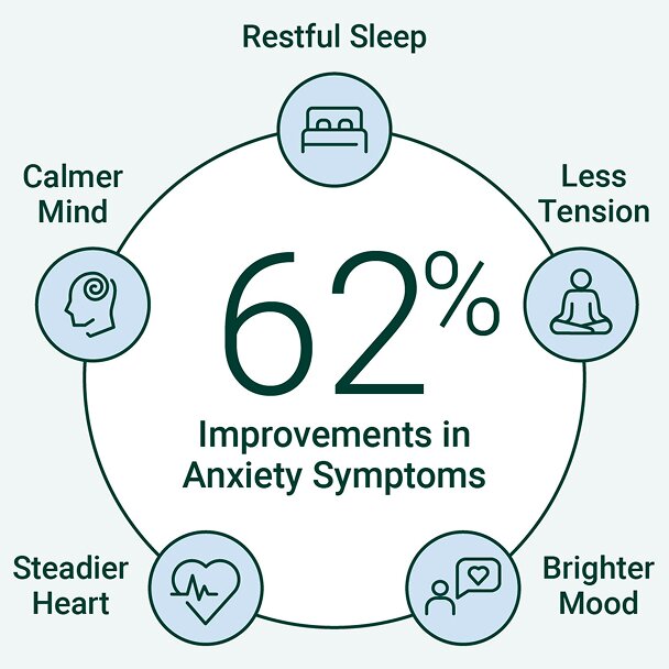 Improvements in Anxiety Symptoms