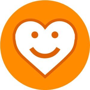 smiling illustrated heart