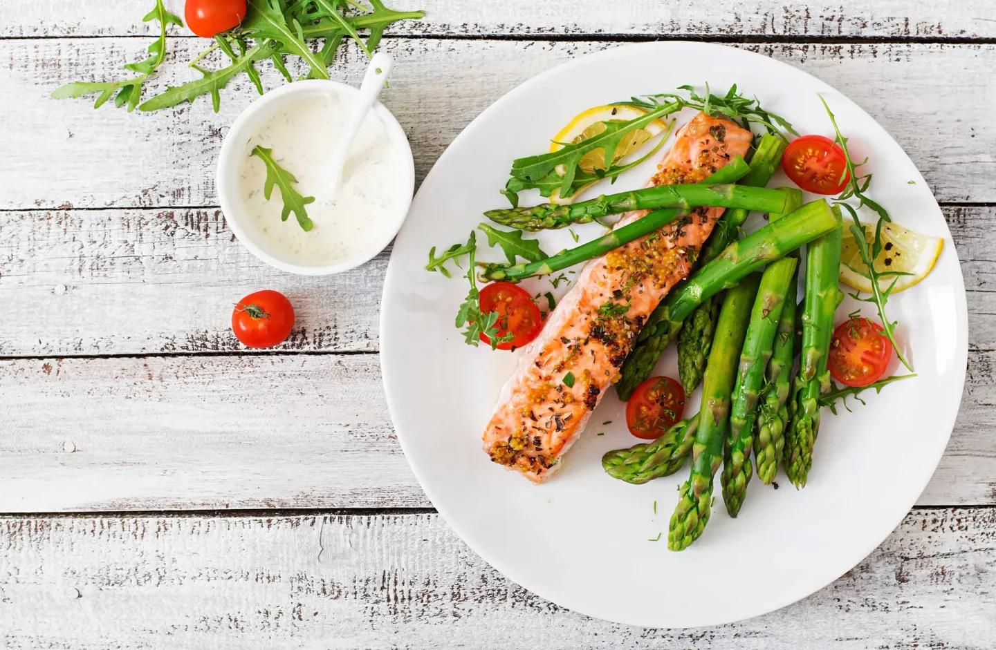 Salmon and Asparagus