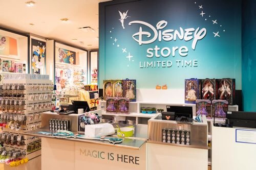 Inside a Disney Store Limited Time location