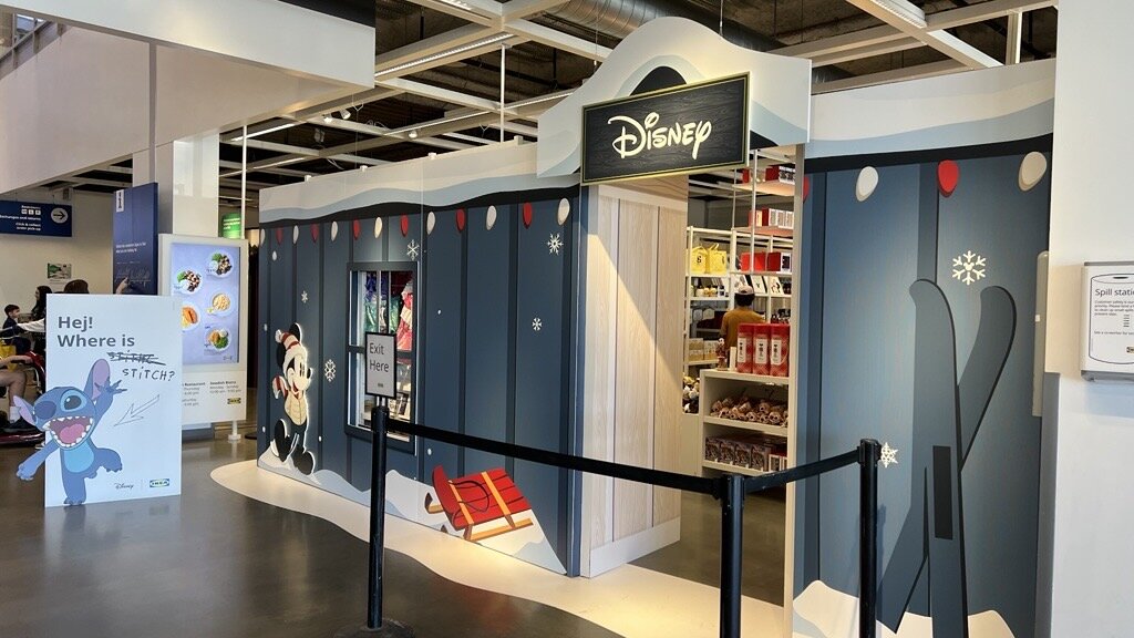 The Disney Store x IKEA Retail Experience