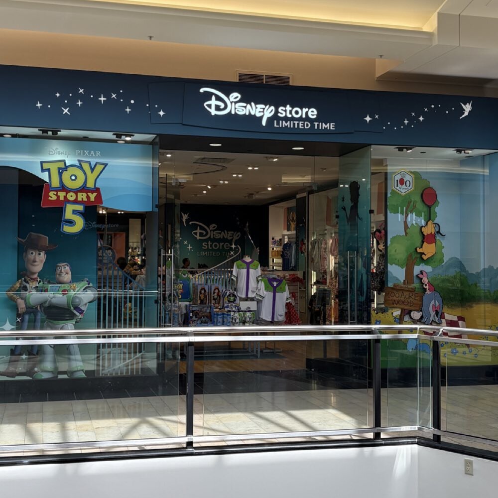 Disney Store Limited Time at Ross Park Mall in Pittsburgh, PA