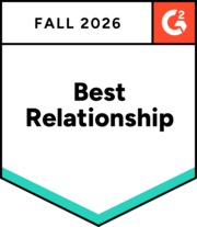 G2 Fall 2026 Best Relationship badge