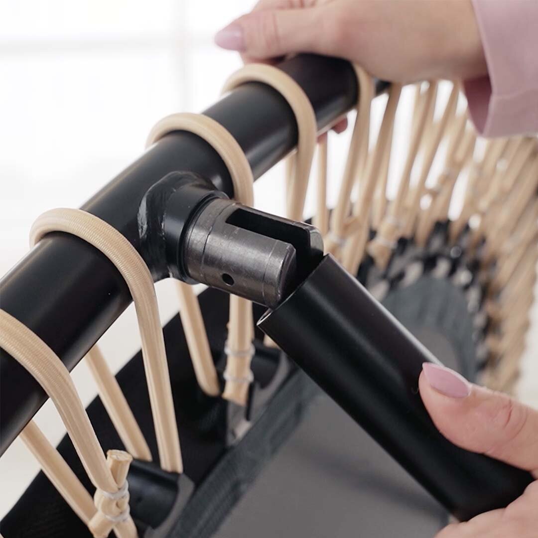 bellicon minitrampoline with folding legs