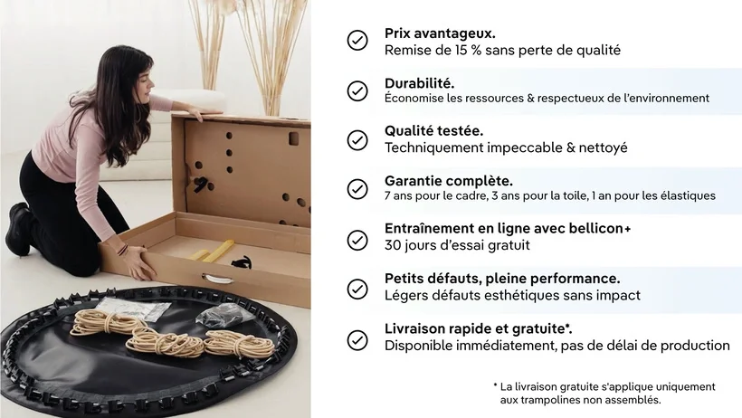 Promotion bellicon Refurbished : tous les détails en un coup d’œil.