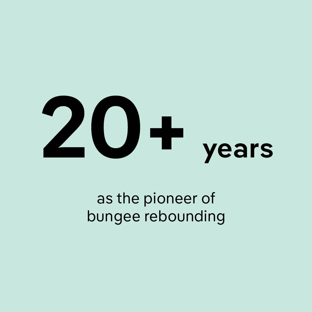 bellicon has spent 20+ years as the pioneers of bungee rebounding