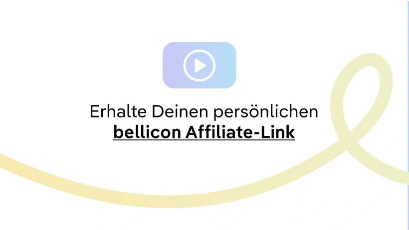 Generierung des bellicon Affiliate-Links.
