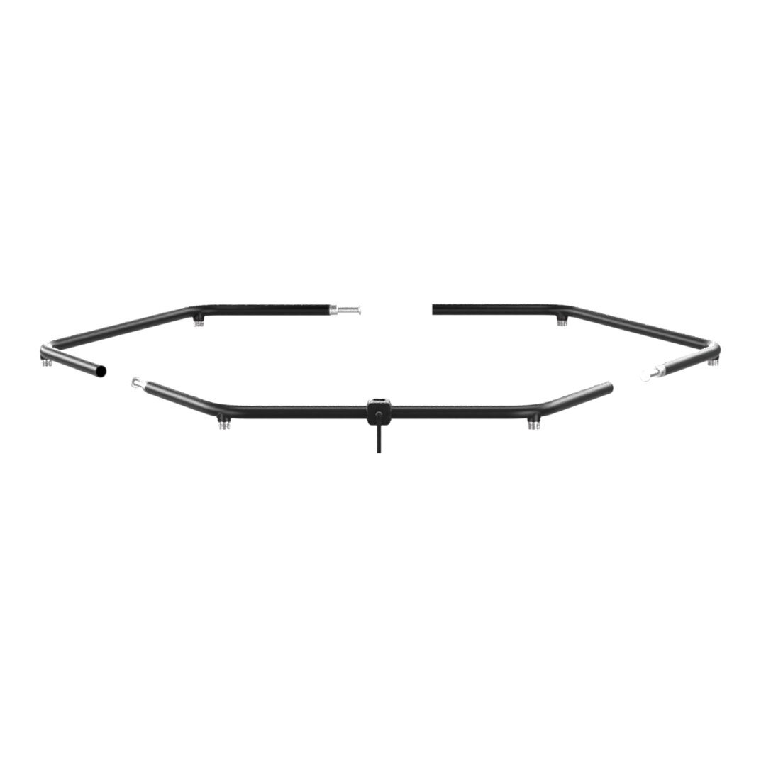 Stable three piece frame from the bellicon jumping rebounder.