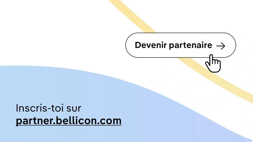 Inscription au programme d'affiliation bellicon.