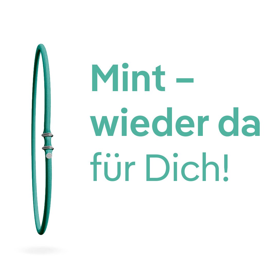 Einzelne Seilringe – MINT bleibt dauerhaft.