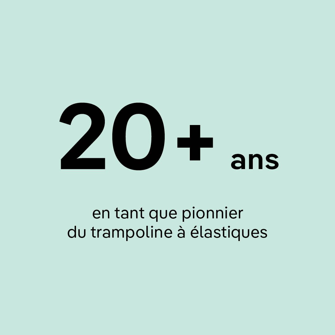 Depuis plus de 20 ans, bellicon est pionnier du rebondir avec élastiques.