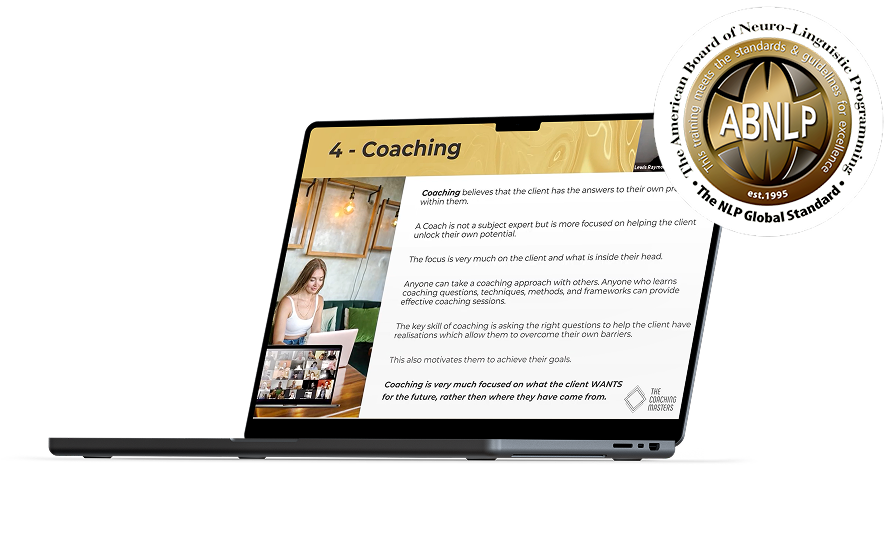 Laptop with training content