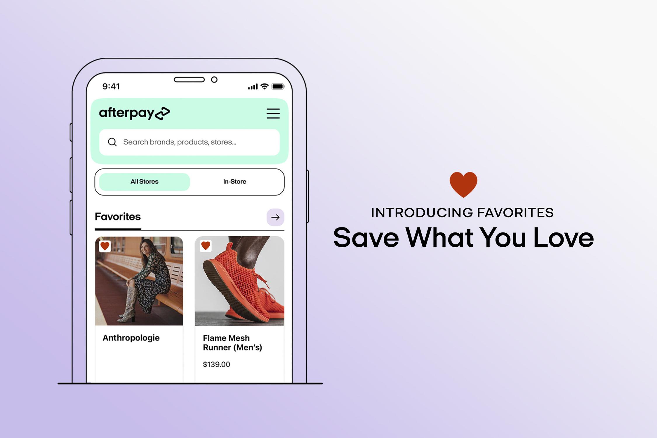 Headline article image Afterpay launches “Favorites” to help boost interaction with customers