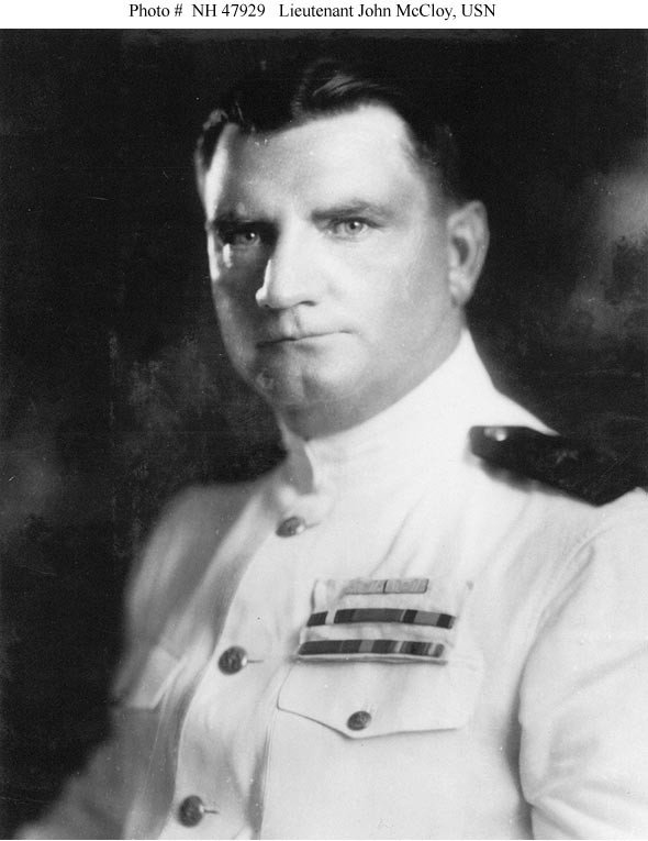 John McCloy, U.S. Navy
