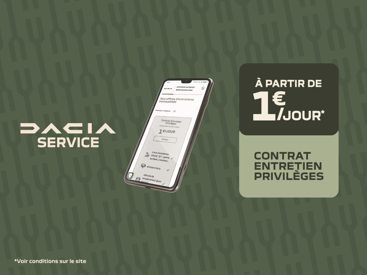 entretien dacia