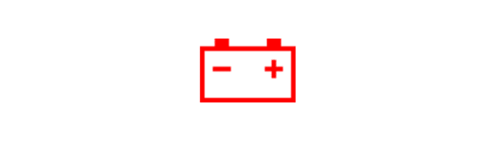 voyant rouge batterie