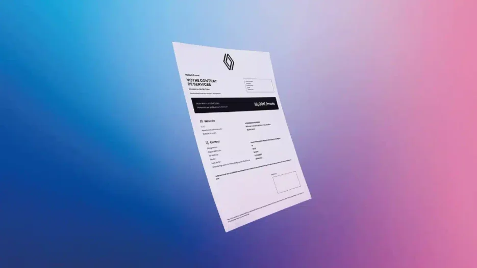 contrat renault